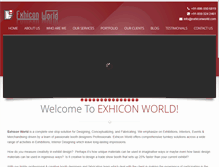 Tablet Screenshot of exhiconworld.com